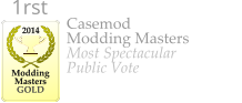 Casemod Modding Masters Most Spectacular Public Vote   2014  Modding Masters GOLD 1rst